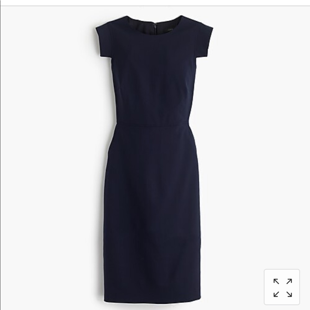 J. Crew Resume Dress sz 10 Tall Black